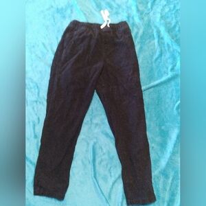 NoBoundaries size S casual drawstring black corduroy pants